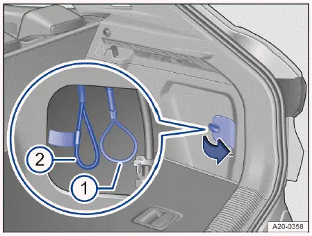 Volkswagen ID.4 anilla desbloqueo emergencia variante 2