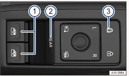 Volkswagen ID.4 mandos elevalunas eléctricos puerta conductor