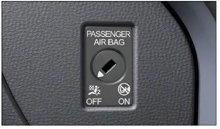 Volkswagen ID.4 interruptor llave airbag acompañante tablero