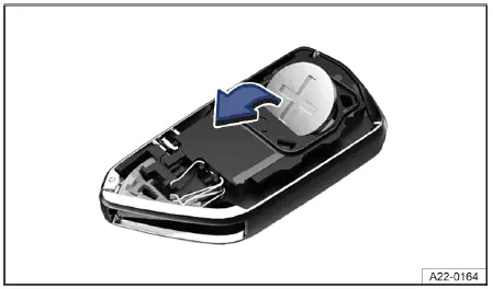 Volkswagen ID.4 sustitucion pila boton