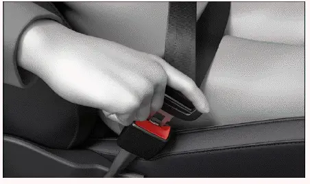 Volkswagen ID.4 insertar lengüeta cinturón seguridad correctamente