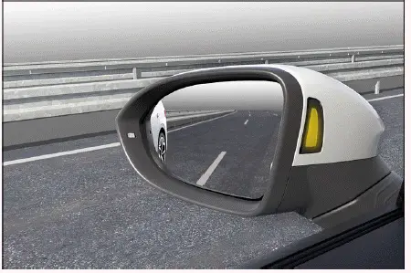 Indicaciones Side Assist retrovisor Volkswagen ID.4