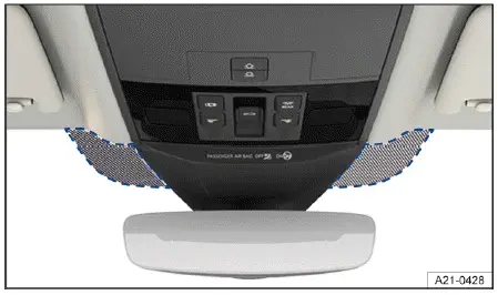 Volkswagen ID.4 ventana comunicación parabrisas zona sin recubrimiento señal