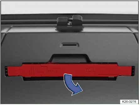 Volkswagen ID.4 ubicacion triangulo emergencia maletero