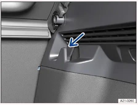Ganchos para bolsas maletero Volkswagen ID.4