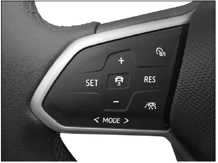 Volante multifunción izquierdo Volkswagen ID.4 control Travel Assist