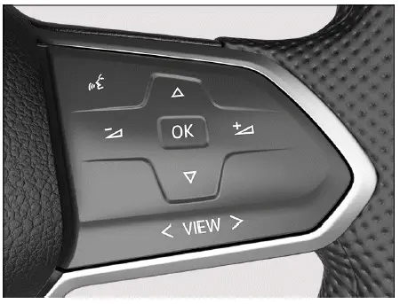 Volkswagen ID.4 control cuadro digital volante multifunción