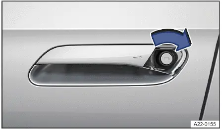 Volkswagen ID.4 bloqueo emergencia con llave mecánica