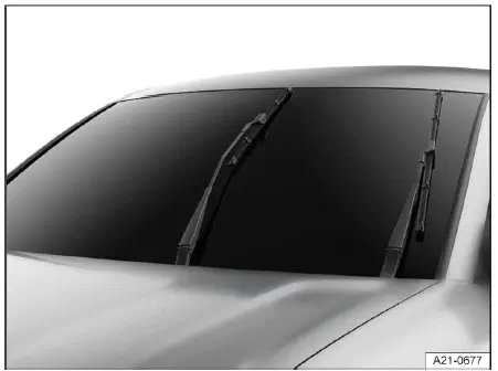 Volkswagen ID.4 limpiaparabrisas posición servicio